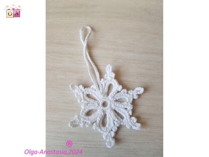 Crochet snowflake 36