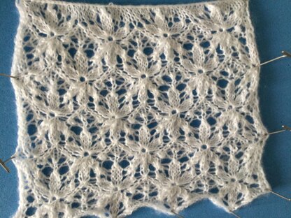 Flower Meadow lace pattern