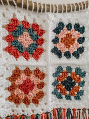 Simple Squares Wall Hanging