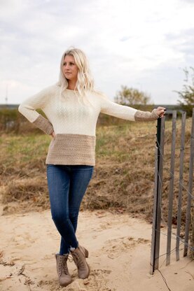 Izzy Two-Tone Sweater