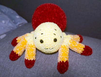 Crochet Pattern For The Amigurumi Cuddly Spider