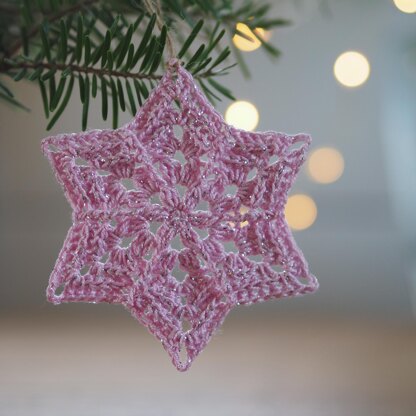 Flower Star Snowflake