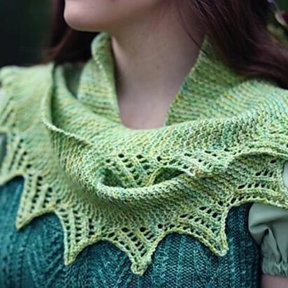 Wyvern Shawl - knitting pattern