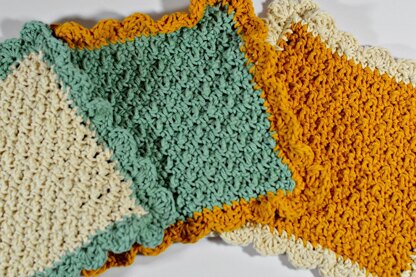 Scalloped Edge Dishcloth