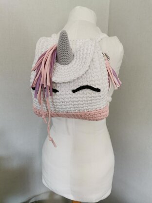 Crochet No-Sew Convertible Backpack