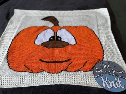Pumpkin Baby Blanket