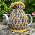 Medieval Cross 4 Cup Teapot Cosy Knitting Pattern