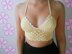 PEARL lacy crop top _ M39