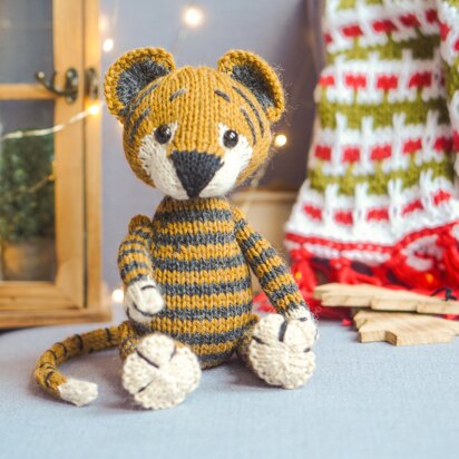 Knitting Baby Tiger Pattern