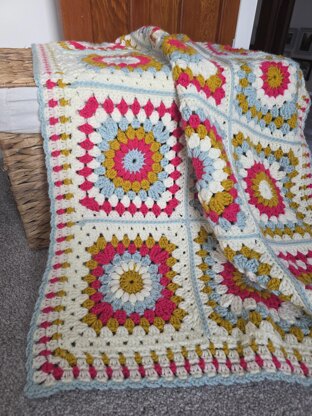 Spring Flora Blanket