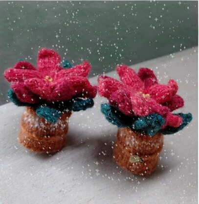 Poinsettia Christmas Ornament