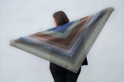 Ice To Bloom Shawl