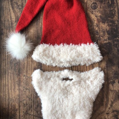 Santa Hat and Beard