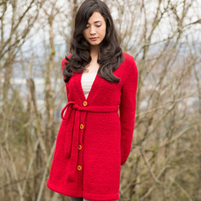 Harvest Sweater Coat in Imperial Yarn Erin - PC46-D