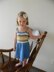 Shell stitch crochet summer dress
