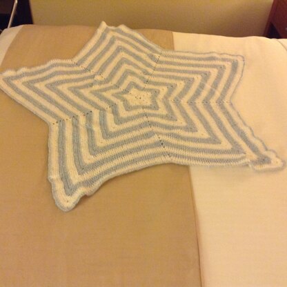 Star Blanket for baby boy