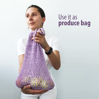 Knitted Produce Bag