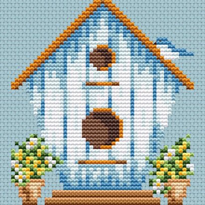 Birdhouse Sampler 09 Cross Stitch PDF Pattern