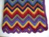 Chevron Ripple Baby Blanket