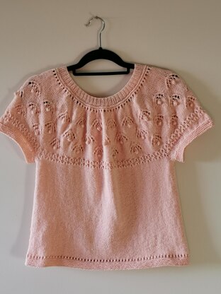 Lily Garden Top Down Sweater