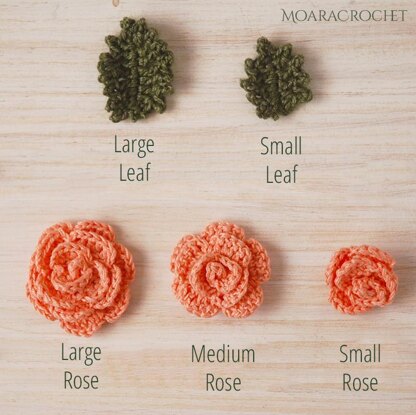 Thread Washable Crochet flower earrings