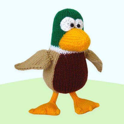 Puddles the Mallard - knitting pattern