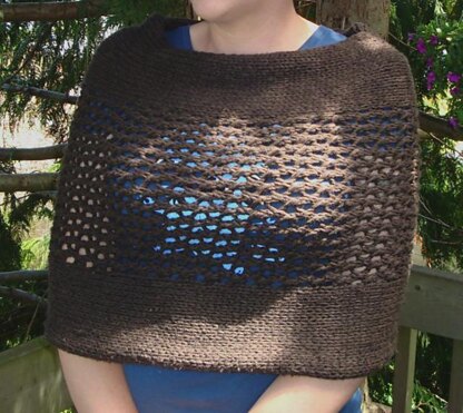 Convertible cowl poncho