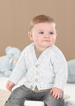 Boy's and Girl's Cardigans in Sirdar Snuggly Spots DK - 4565 - Downloadable PDF