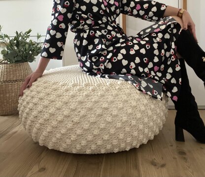 Bobble Pouf Ottoman L and XL