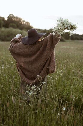 Hug oversize long cardigan