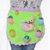 Egg-cellent apron. Egg gathering. Crochet apron. Chicken egg pockets. Easter pattern