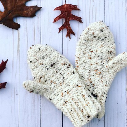 Lemon Peel Mittens