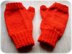 Basic fingerless mittens for lady or child