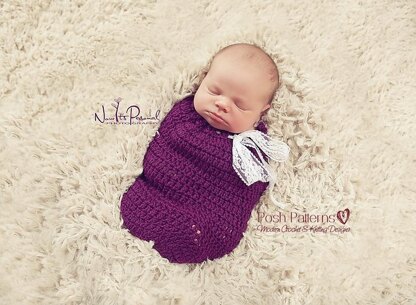 Newborn Swaddle Sack Cocoon Crochet Pattern 365