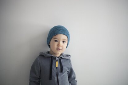 Toddler double brim beanie + VIDEO