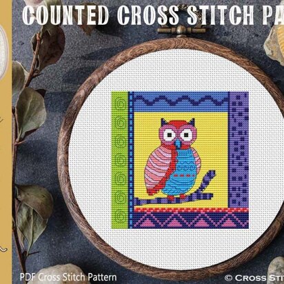 Crazy Patch Owl 12