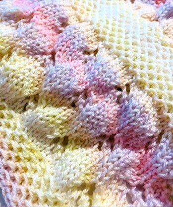 LULLABY in DK baby blanket