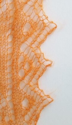 Mandarin lace shawl