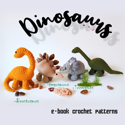 Dinosaurs E-BOOK * Triceratops, Brontosaurs, Stegosaurus