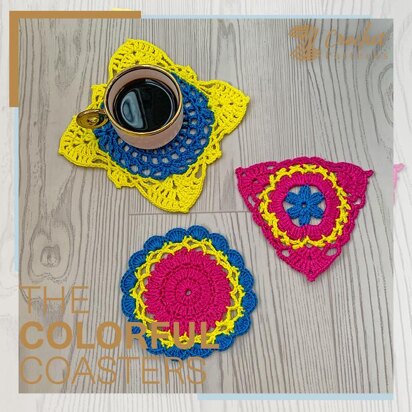 Colorful Coaster Triple Pack