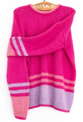 Pinky P Mohair Alpaca Sweater