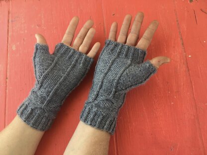 Spiderweb Fingerless Gloves