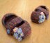 Baby Button Shoes