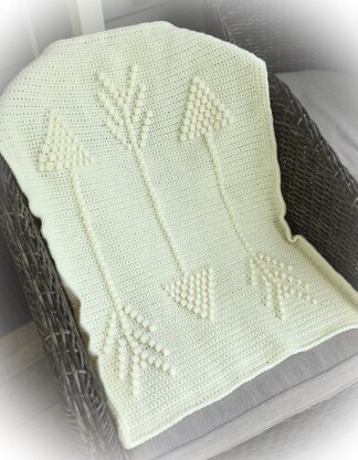 Three Arrows Baby Blanket