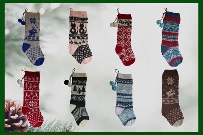 Vintage Christmas Stocking
