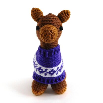 Noel the Stylish Alpaca