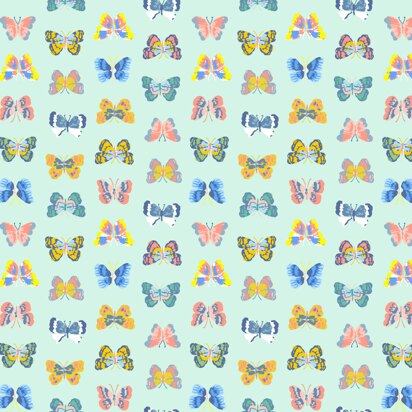 LoveCrafts Spring Garden - Painted Butterflies II