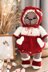 Teddy Bear Outfit Knitting Pattern – Little Heart Outfit PDF (25–30 cm)