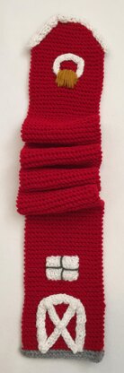 Barn Scarf - Knitting ePattern