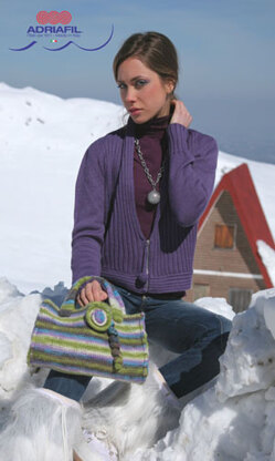 Eterno Bolero and Bag in Adriafil Azzurra and Crea - Downloadable PDF